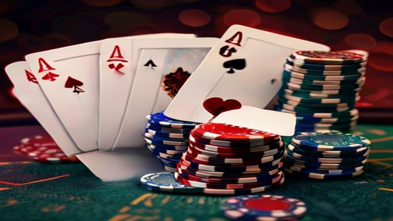 Minh họa thứ hạng tay bài và chiến thuật Poker tại GO00